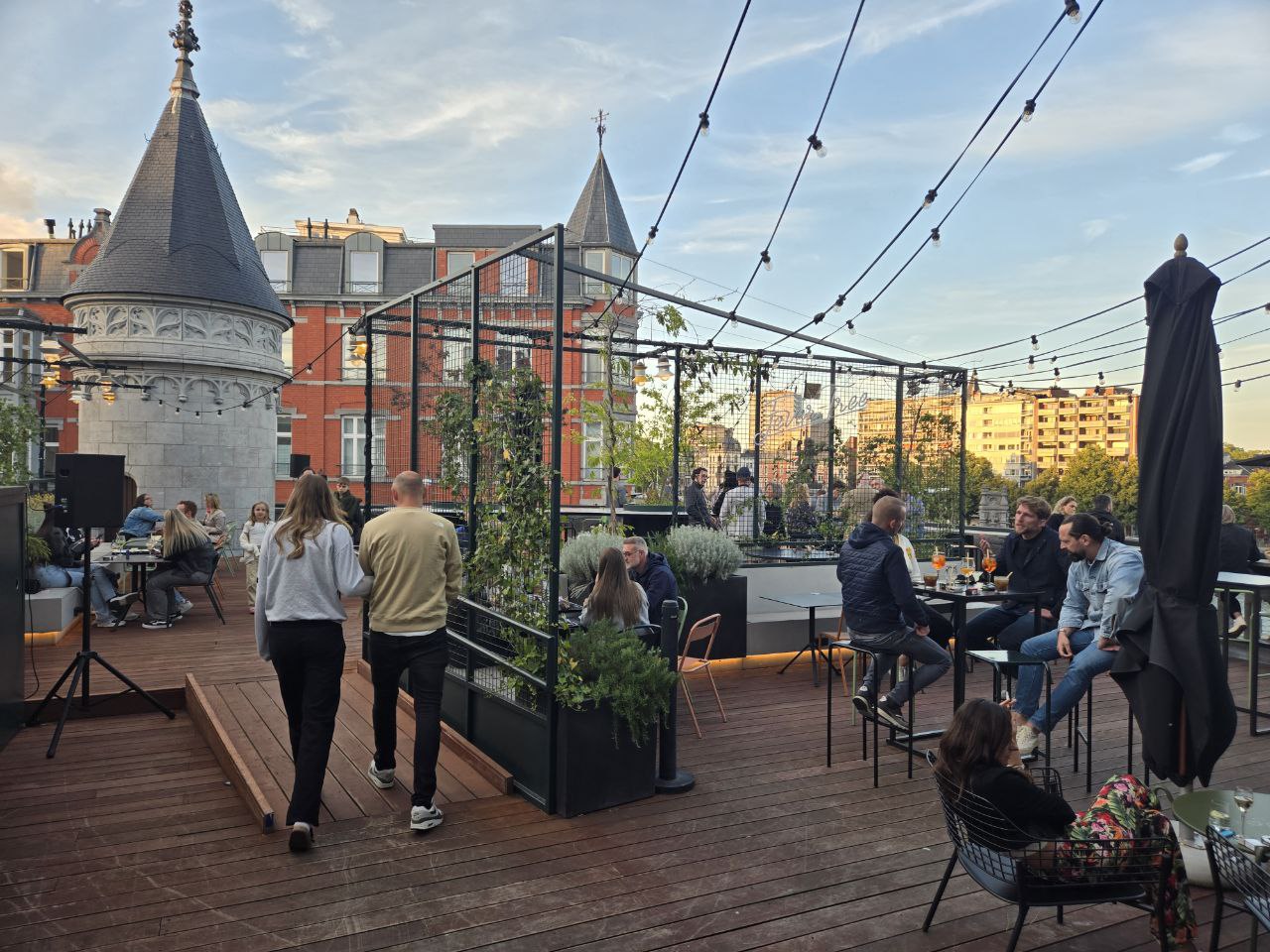 The Old Post Office rooftop, Liege